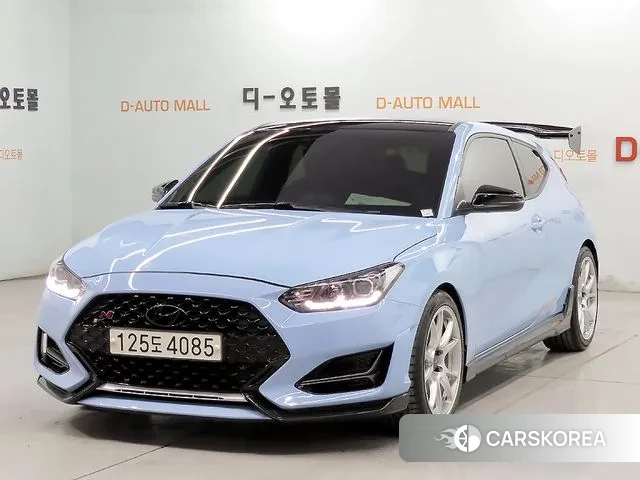 Hyundai Veloster (JS) 2020 Небесно-голубой из Кореи