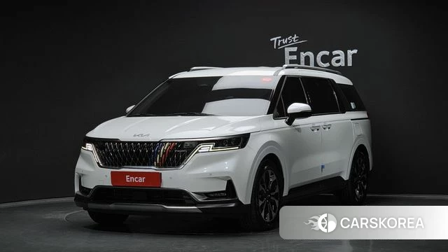 Kia Carnival 4th generation 2021 Белый из Кореи