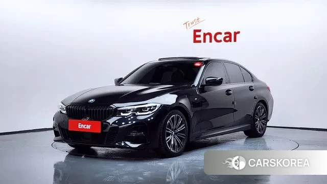 BMW 3 Series (G20) 2022 Черный из Кореи