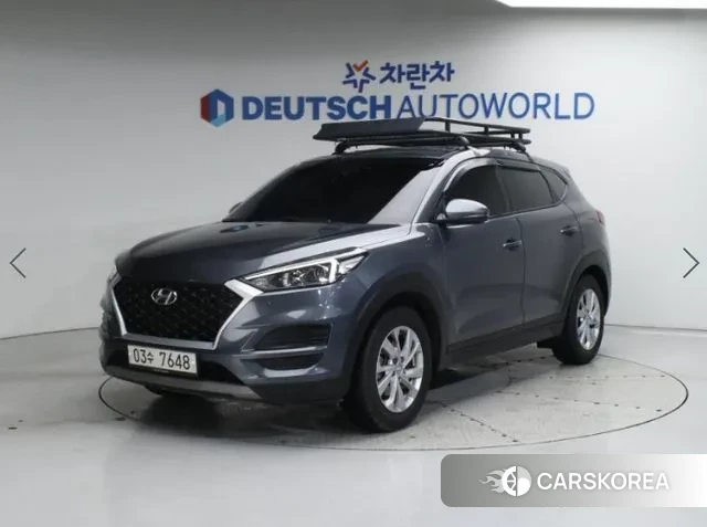 Hyundai All New Tucson 2019 Серебристо-серый из Кореи