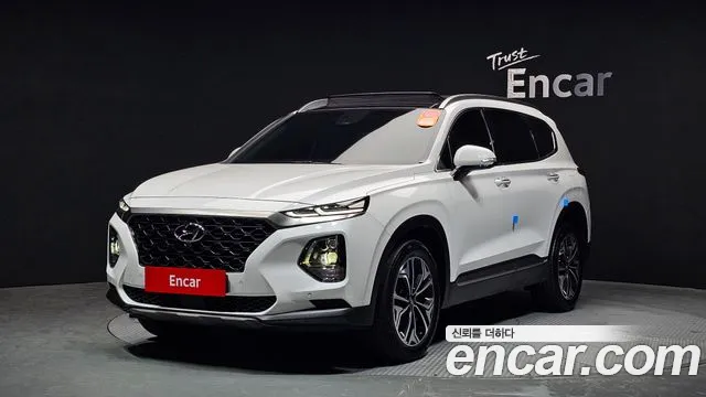 Hyundai Santa Fe TM 2018 Белый из Кореи