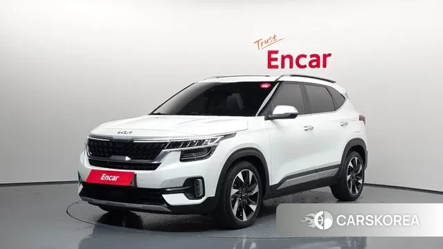 Kia Seltos 2022 Белый из Кореи