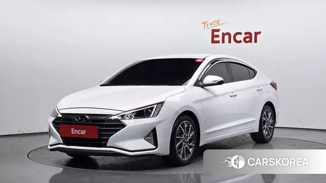 Hyundai The New Avante AD 2018 Белый из Кореи