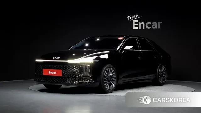 Hyundai Grandeur (GN7) 2023 Черный из Кореи