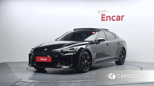 Kia Stinger 2020 Черный из Кореи