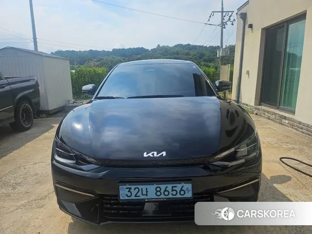 Kia EV6 2023 Черный из Кореи