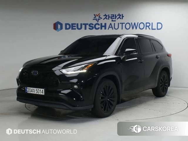 Toyota Highlander 4th Generation 2023 Черный из Кореи