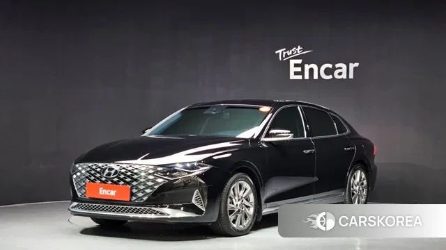 Hyundai The New Grandeur IG Hybrid 2021 Черный из Кореи