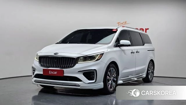 Kia The New Carnival 2019 Белый из Кореи