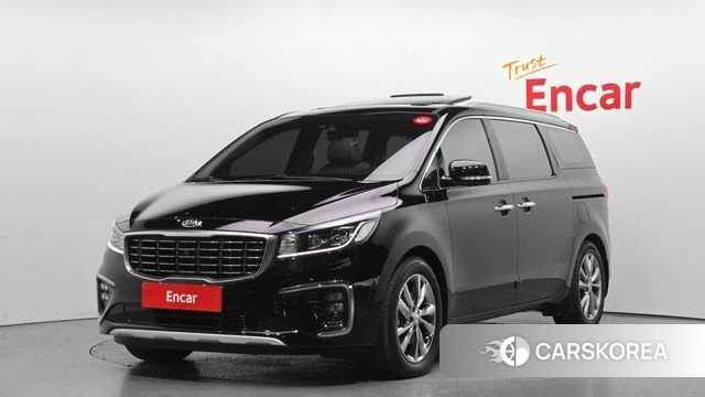 Kia The New Carnival 2019 Черный из Кореи
