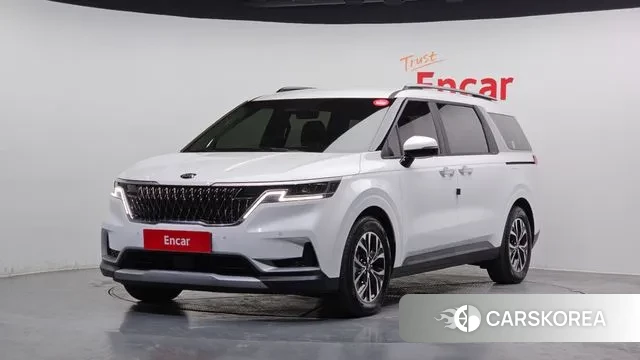 Kia Carnival 4th generation 2021 Белый из Кореи