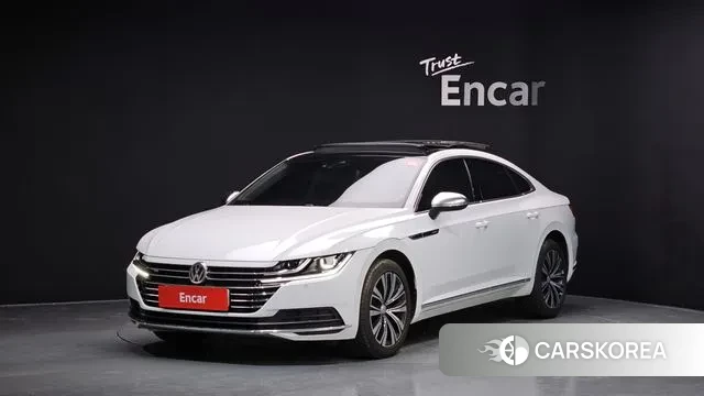 Volkswagen Arteon 2019 Белый из Кореи