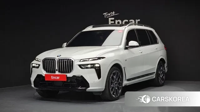 BMW X7 (G07) 2024 Белый из Кореи