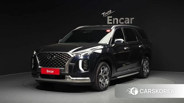 Hyundai Palisade 2021 Синий из Кореи