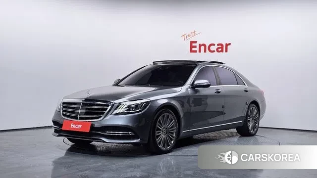 Mercedes-Benz S-Class W222 2018 Серый из Кореи