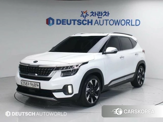 Kia Seltos 2020 Белый из Кореи