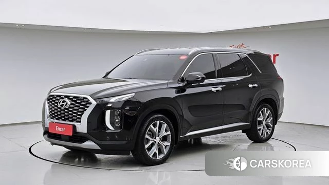 Hyundai Palisade 2021 Черный из Кореи