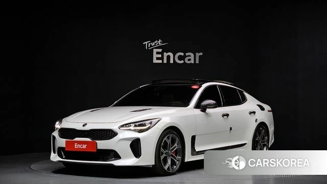 Kia Stinger 2018 Белый из Кореи