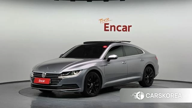 Volkswagen Arteon 2019 Серебристо-серый из Кореи