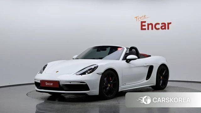Porsche 718 Boxster 2019 Белый из Кореи
