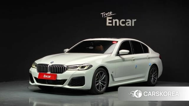 BMW 5 Series (G30) 2022 Белый из Кореи