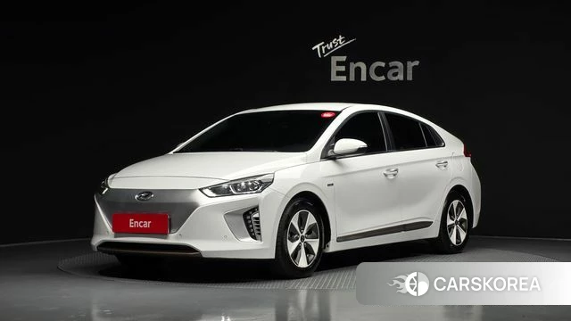 Hyundai Ionic Electric 2018 Белый из Кореи
