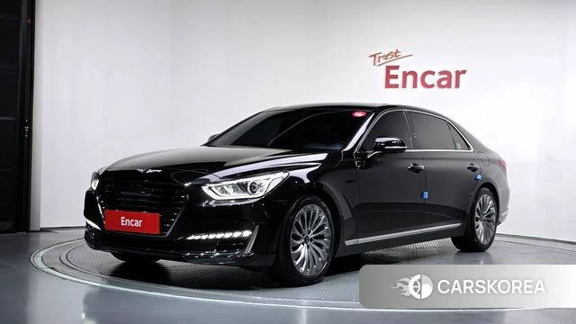 Genesis EQ900 2018 Черный из Кореи