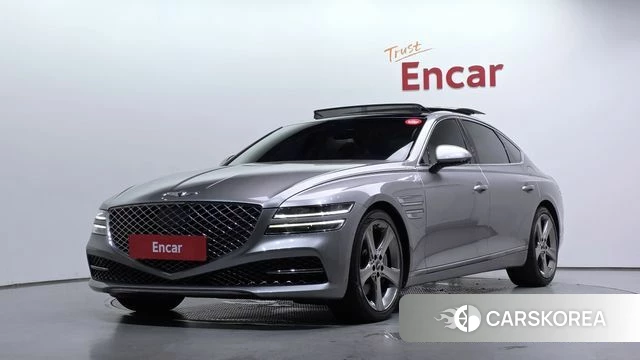 Genesis G80 (RG3) 2022 Серебряный из Кореи