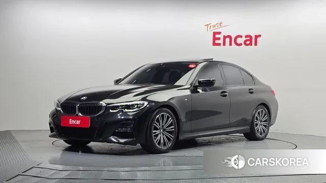 BMW 3 Series (G20) 2022 Черный из Кореи