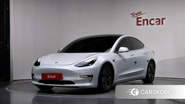 Tesla Model 3 2019 Белый из Кореи