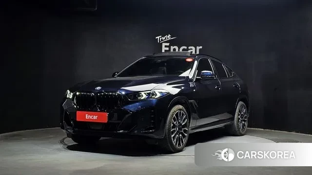 BMW X6 (G06) 2025 Черный из Кореи