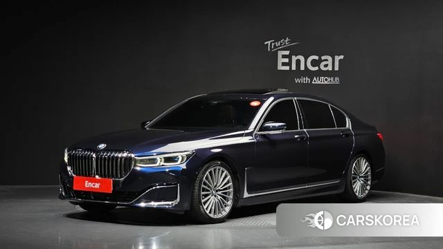 BMW 7 Series (G11) 2019 Синий из Кореи