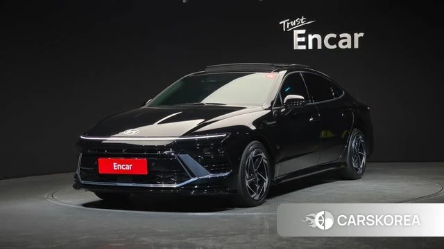 Hyundai Sonata D Edge (DN8) 2024 Черный из Кореи