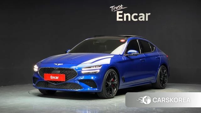 Genesis The New G70 2021 Синий из Кореи