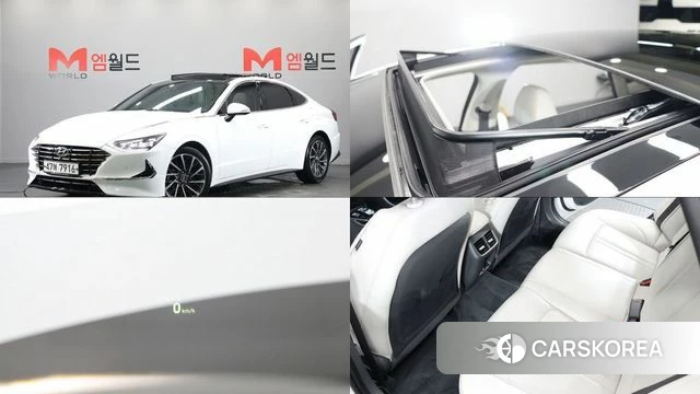 Hyundai Sonata (DN8) 2019 Белый из Кореи