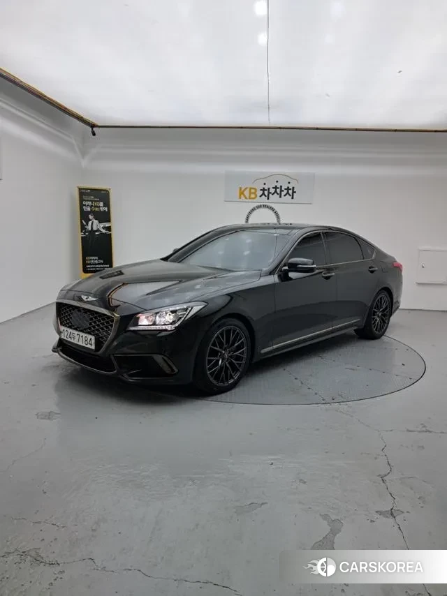 Genesis G80 2018 Черный из Кореи