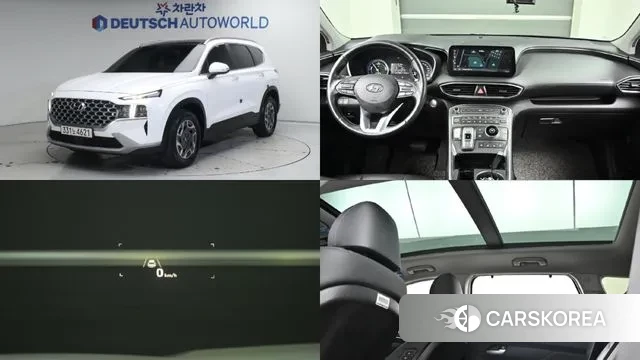 Hyundai The New Santa Fe 2021 Белый из Кореи
