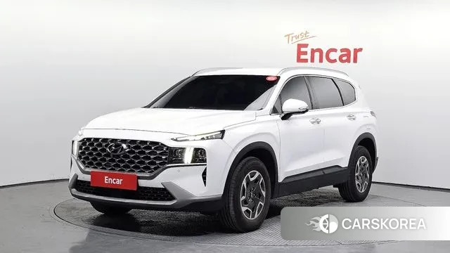 Hyundai The New Santa Fe 2023 Белый из Кореи
