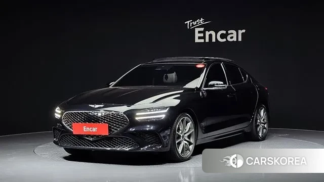 Genesis The New G70 2023 Черный из Кореи