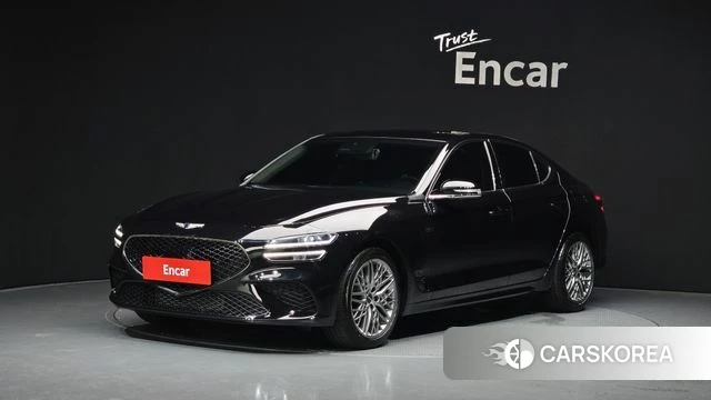Genesis The New G70 2021 Черный из Кореи