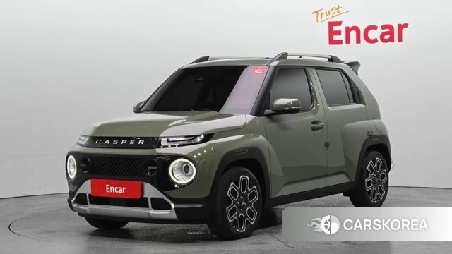 Hyundai Casper 2021 Темно-зеленый из Кореи