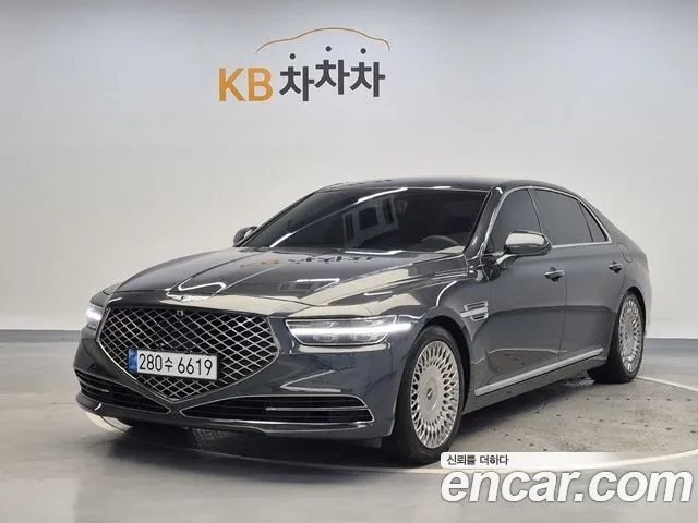 Genesis G90 2019 Темно-зеленый из Кореи