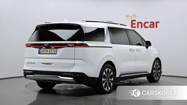 Kia Carnival 4th generation 2020 Белый из Кореи
