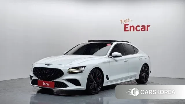 Genesis The New G70 2022 Белый из Кореи