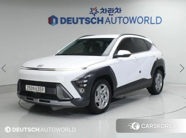 Hyundai Kona (SX2) 2023 Белый из Кореи