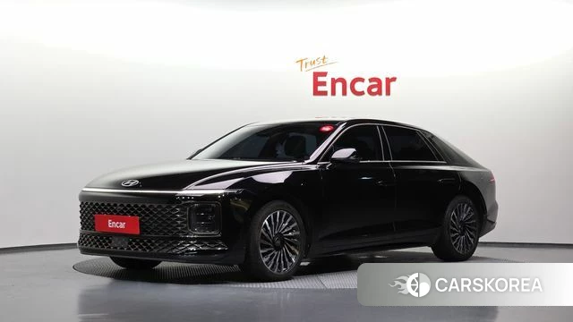 Hyundai Grandeur Hybrid (GN7) 2023 Черный из Кореи