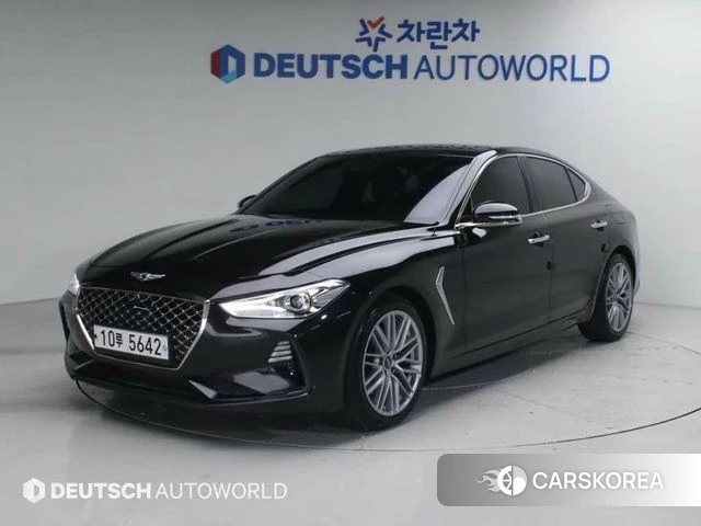 Genesis G70 2018 Черный из Кореи