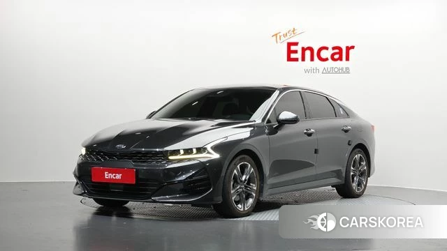 Kia K5 3rd generation 2021 Серый из Кореи
