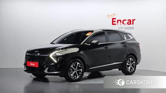 Kia Sportage 5th Generation Hybrid 2023 Черный из Кореи