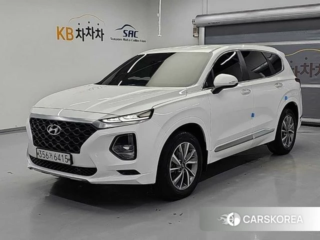 Hyundai Santa Fe TM 2020 Белый из Кореи